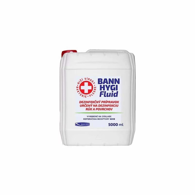 BANN HYGI FLUID dezinf. povrchov a rúk 5L