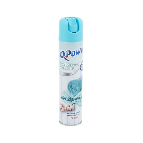 Osviežovač vzduchu Q POWER 300ml,BAVLNA