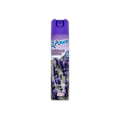 [63105] Osviežovač vzduchu Q POWER 300ml LEVANDU
